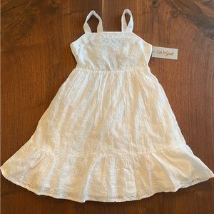 Cat and Jack Summer White Dress